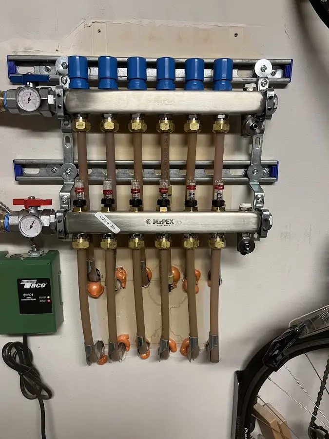 Plumber performing Leak Detection at a residential property in Terrell Hills